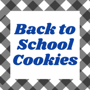 Back to School Cookies