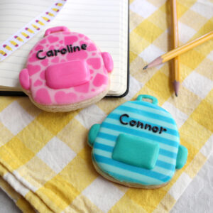 Personalized Backpack Cookie